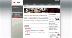 Desktop Screenshot of lumitex.by
